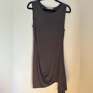 PERUVIAN CONNECTION ASYMMETRICAL HEM DRESS
